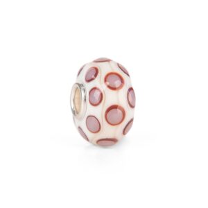 Beads bianco Pois Felicità THUN by TROLLBEADS® - Emozionati sempre