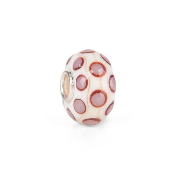 Beads bianco Pois Felicità THUN by TROLLBEADS® - Emozionati sempre