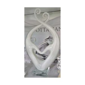 Scultura abbraccio cuore Ottaviani