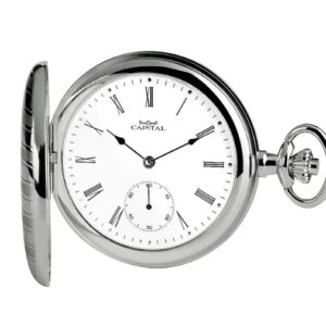 Capital Orologio Uomo da tasca con movimento carica manuale