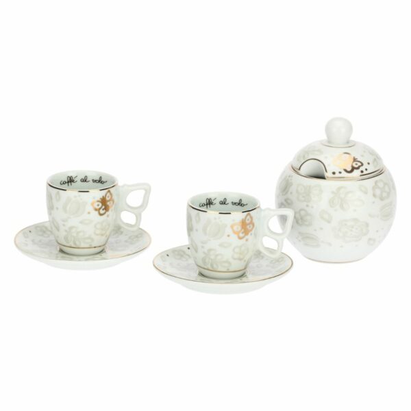 Set 2 tazze espresso e zuccheriera Prestige THUN